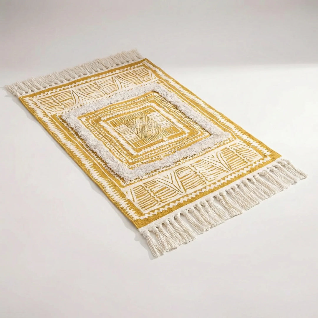 Boho Fringe Accent Area Rug - Frinova