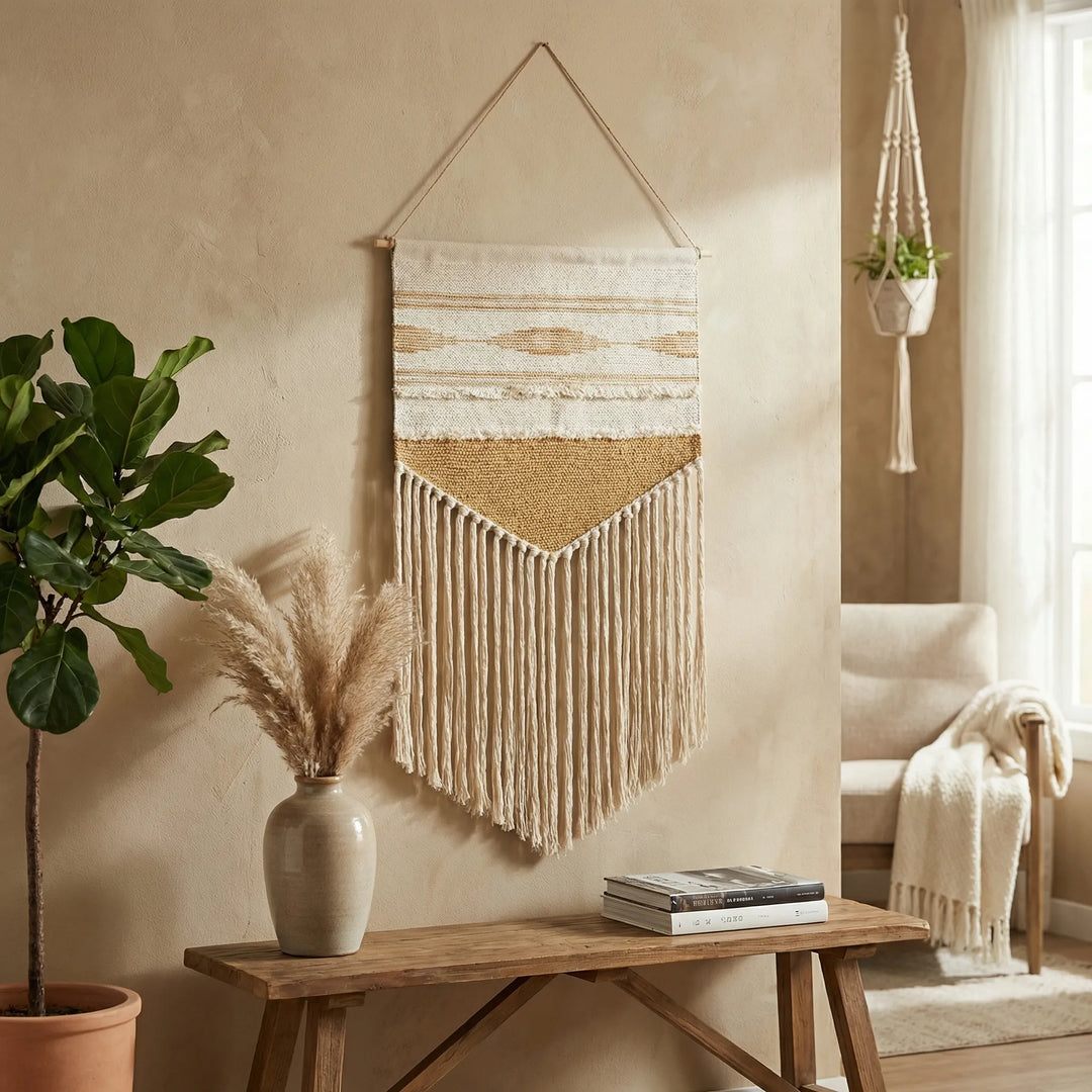 Boho Geometric Wall Hanging - Averelle
