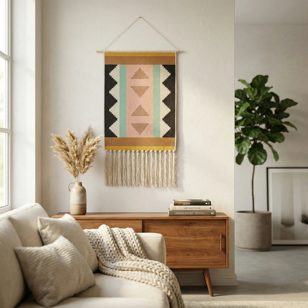 Boho Geometric Wall Hanging - Garduraft
