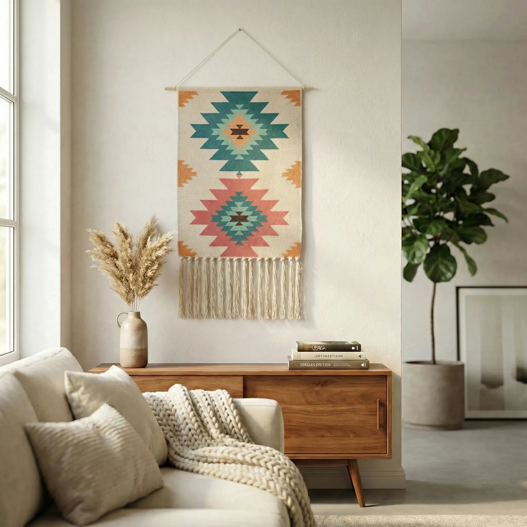 Boho Geometric Wall Hanging - Garduraft