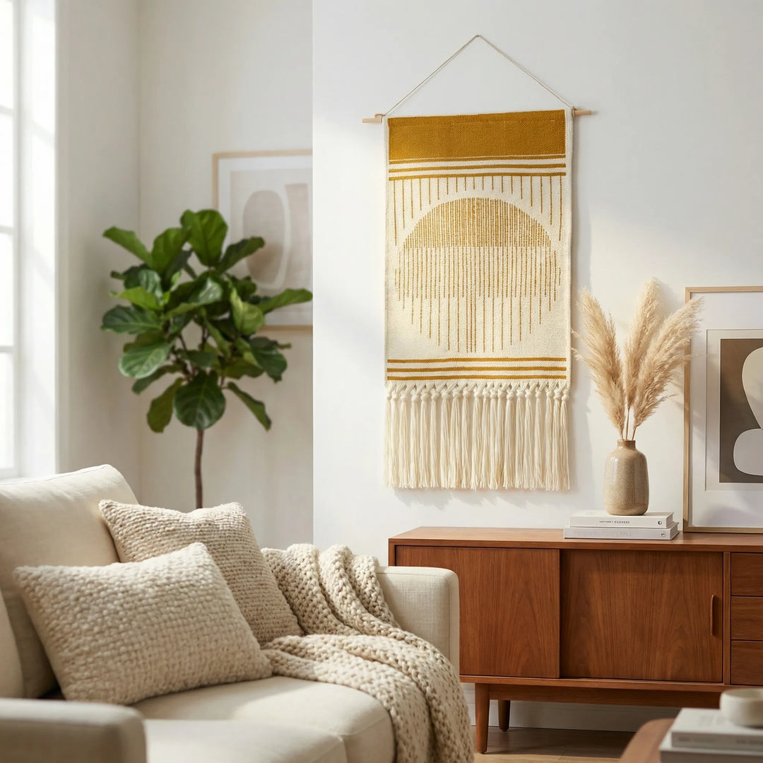 Boho Geometric Wall Hanging - Garduraft