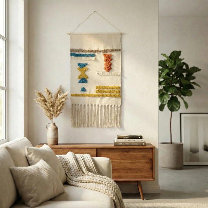 Boho Geometric Wall Hanging - Garduraft