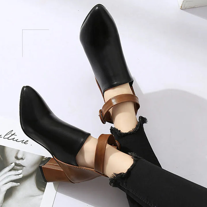 Ladies Ankle Boots with Heel – Celeste