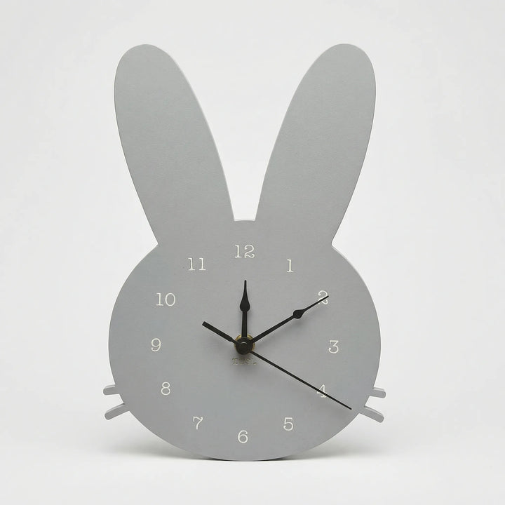 Bunny Shaped Decorative Wall Clock - Bunnovelle
