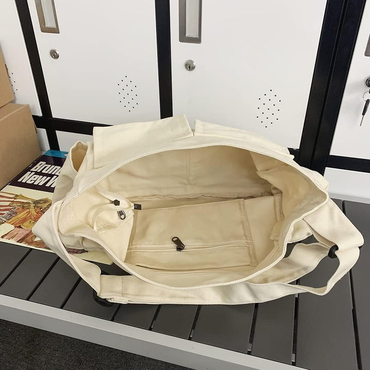 Canvas Crossbody Messenger Tas - DailyMessenger