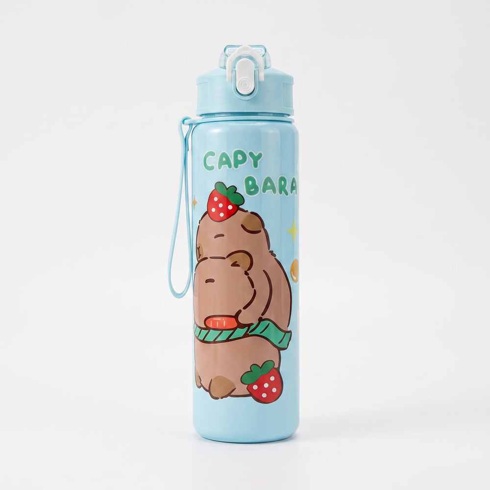 Capybara Printed Children's Water Bottle - Capyflow