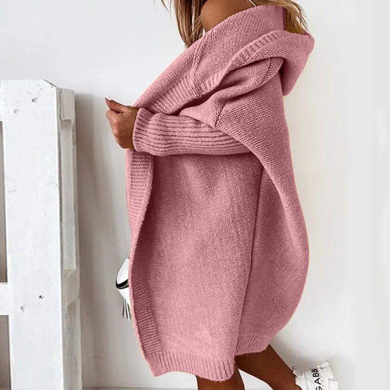 Autumn Women's Hooded Cardigan – Noelia