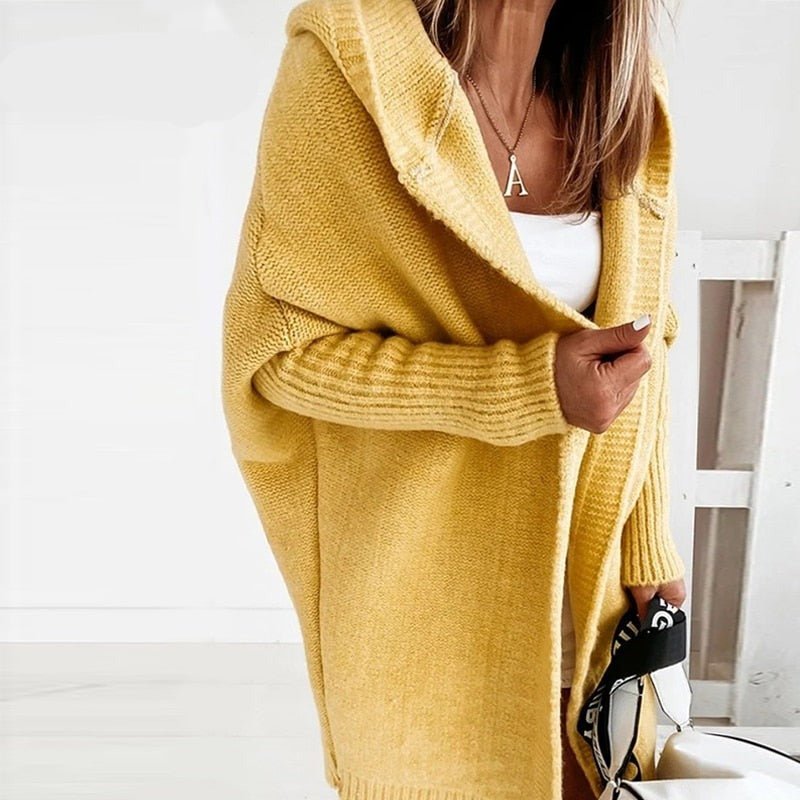 Autumn Women's Hooded Cardigan – Noelia