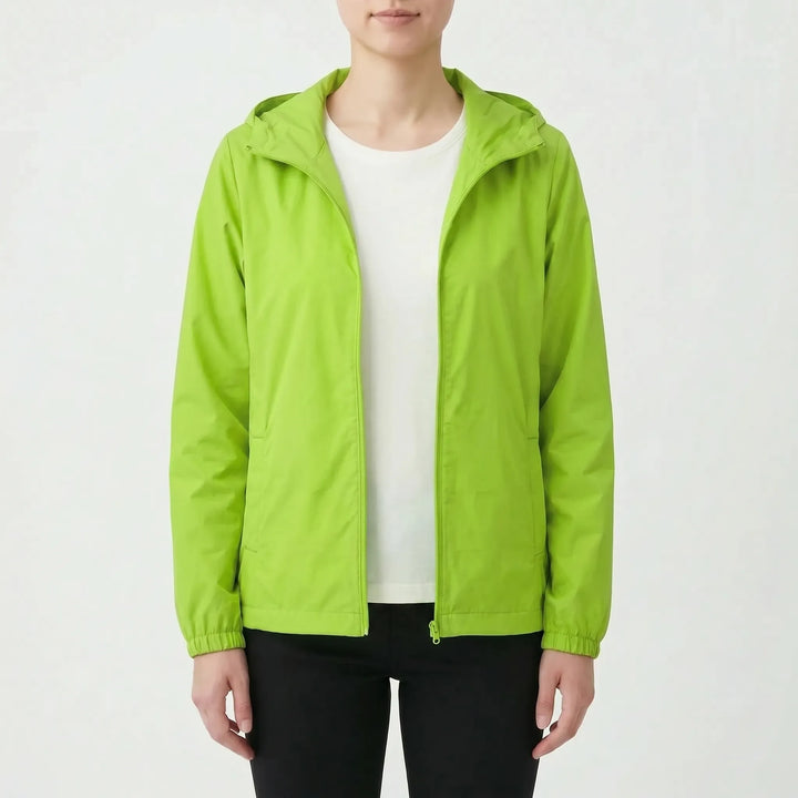 Casual Hooded Windbreaker Jacket -  Vickie