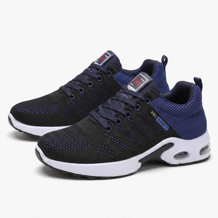 Casual Lace-Up Walking Trainers - StrideFlow