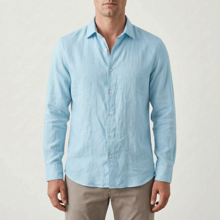 Casual Long Sleeve Shirt -  Lionel