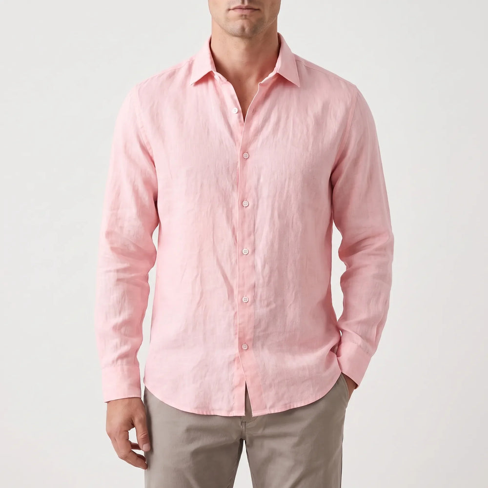 Casual Long Sleeve Shirt -  Lionel