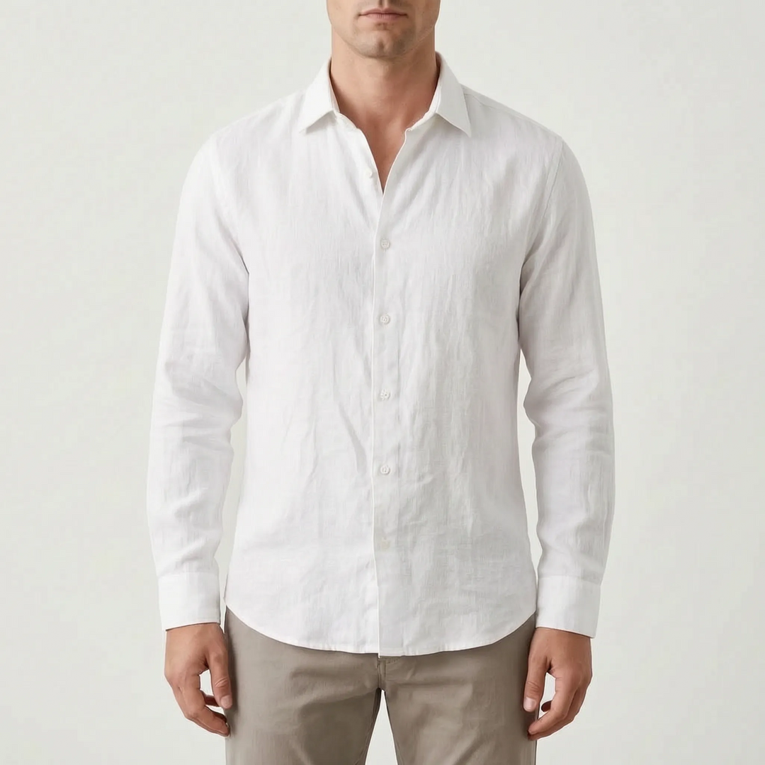 Casual Long Sleeve Shirt -  Lionel