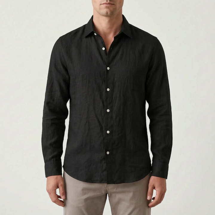 Casual Long Sleeve Shirt -  Lionel