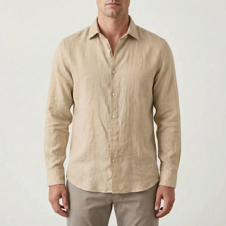 Casual Long Sleeve Shirt -  Lionel
