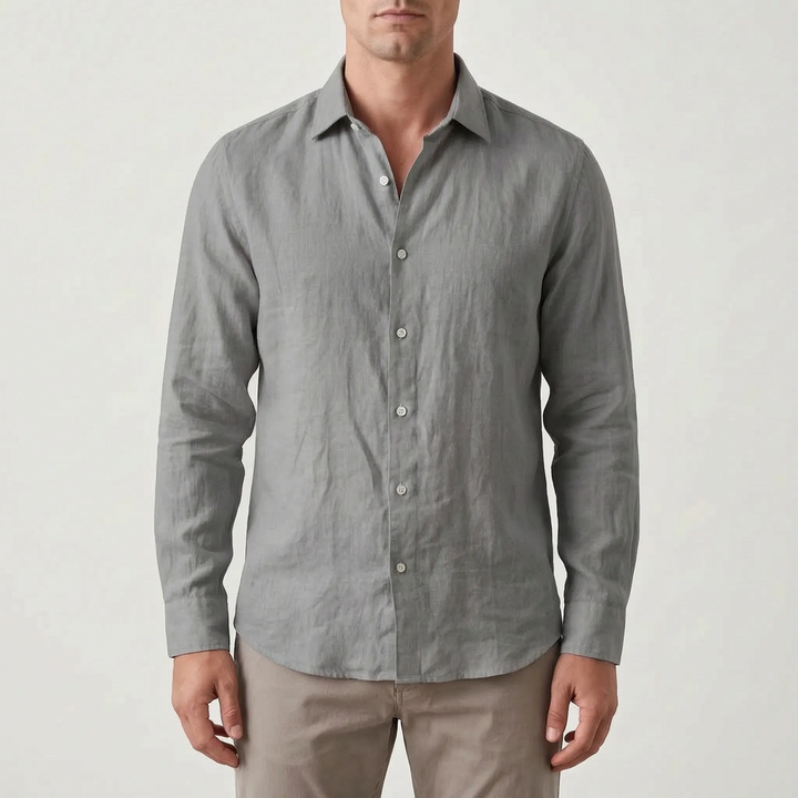 Casual Long Sleeve Shirt -  Lionel