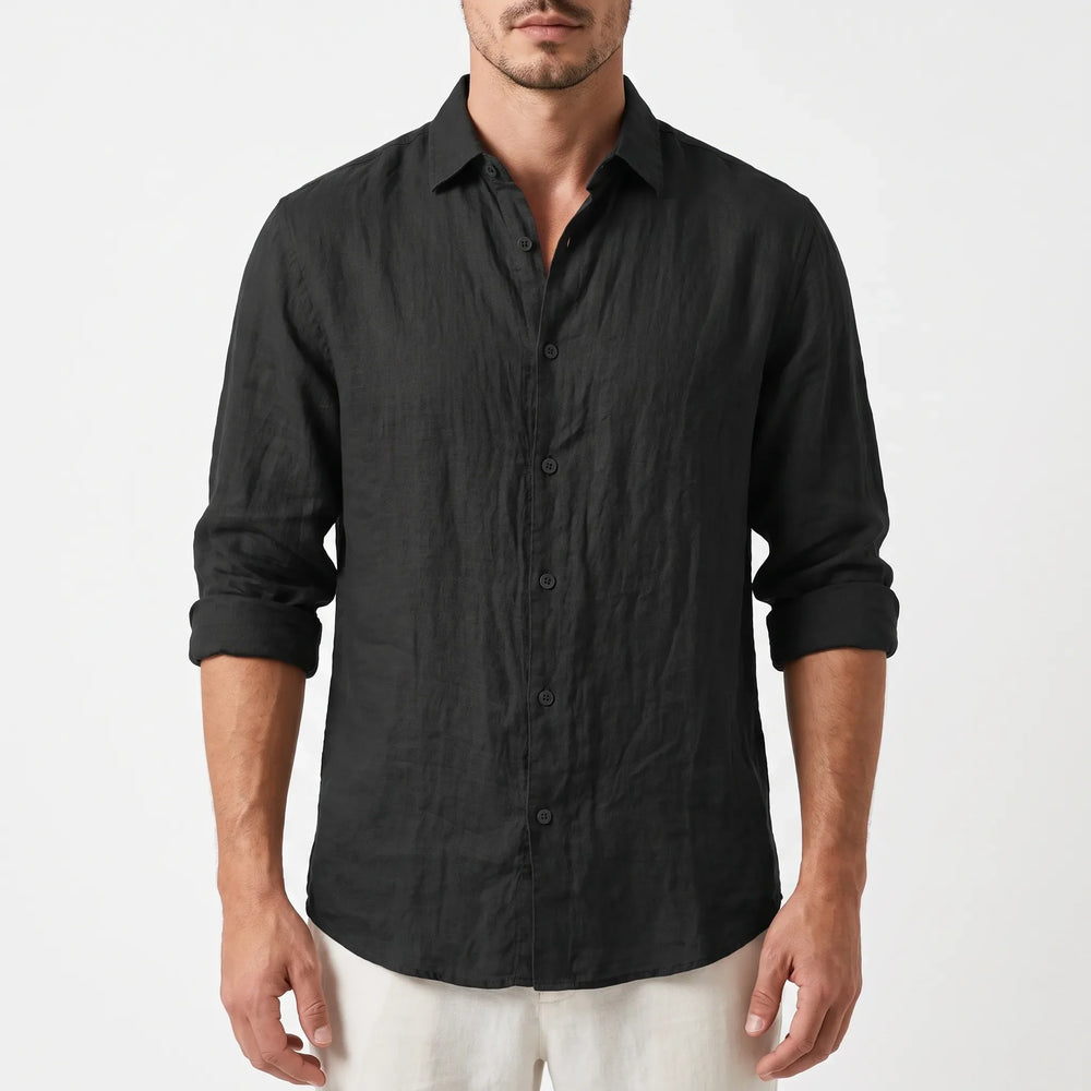 Casual Long Sleeve Shirt -  Seth