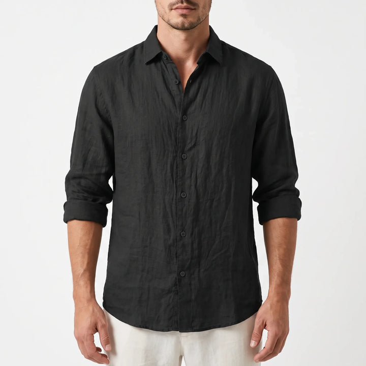 Casual Long Sleeve Shirt -  Seth