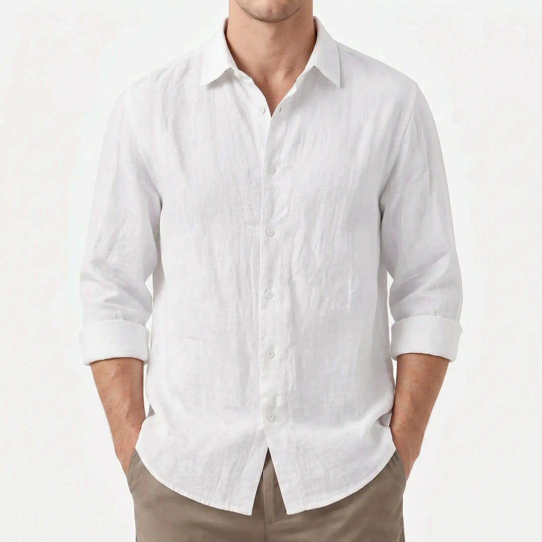 Casual Long Sleeve Shirt -  Seth
