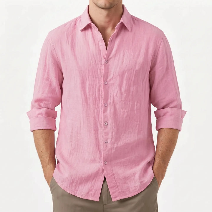 Casual Long Sleeve Shirt -  Seth