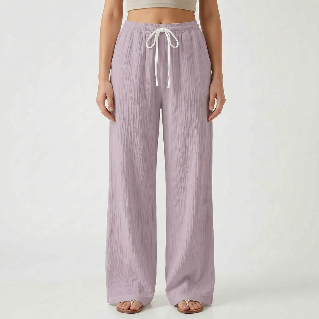 Casual Palazzo Pants - Meghan