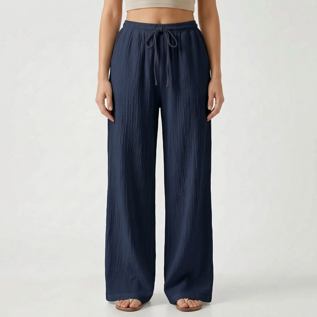 Casual Palazzo Pants - Meghan