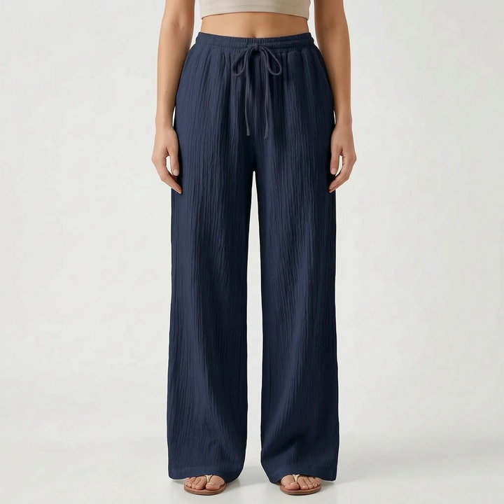 Casual Palazzo Pants - Meghan