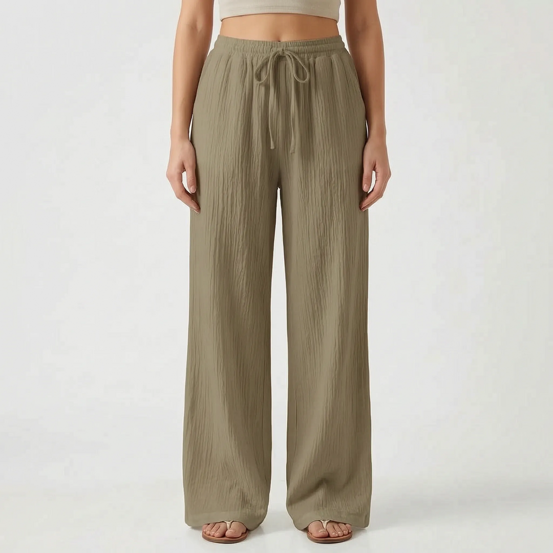 Casual Palazzo Pants - Meghan