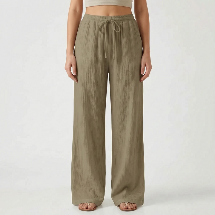 Casual Palazzo Pants - Meghan