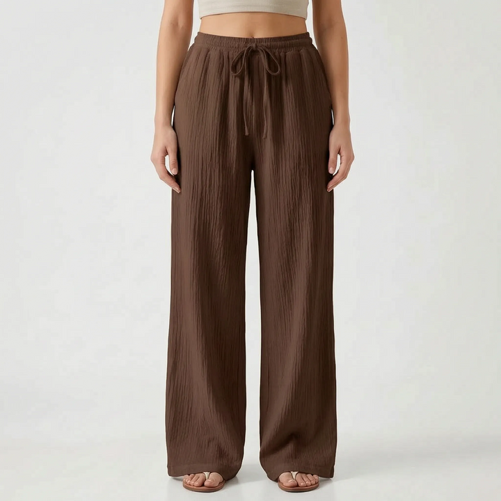 Casual Palazzo Pants - Meghan