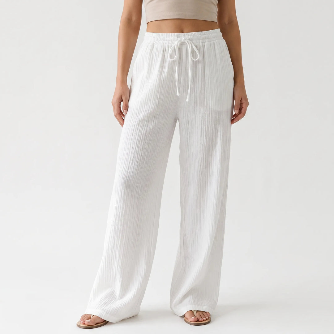 Casual Palazzo Pants - Meghan