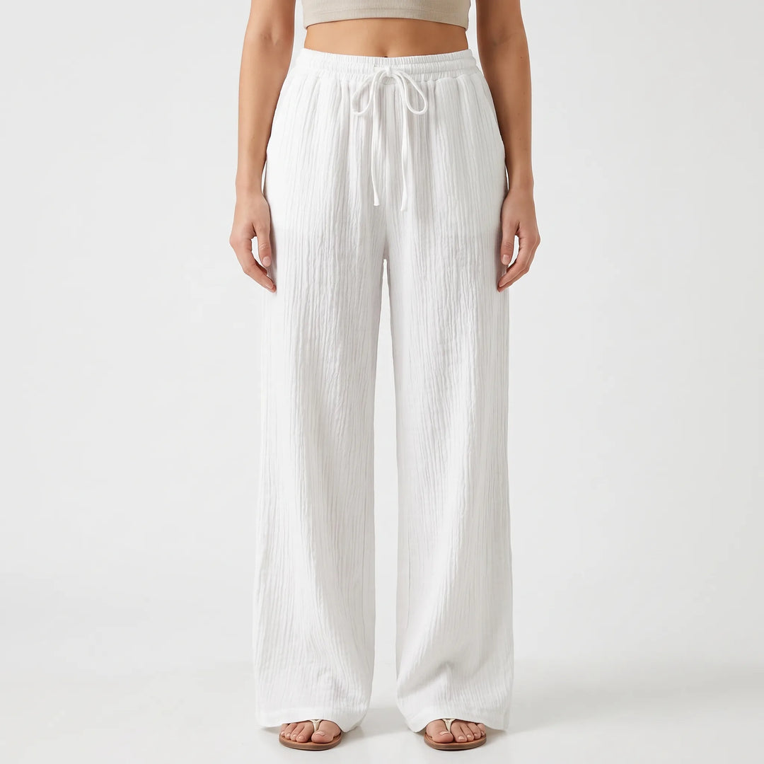 Casual Palazzo Pants - Meghan