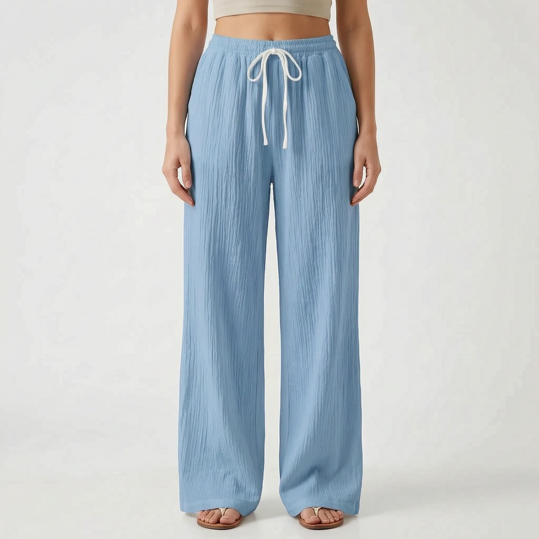 Casual Palazzo Pants - Meghan