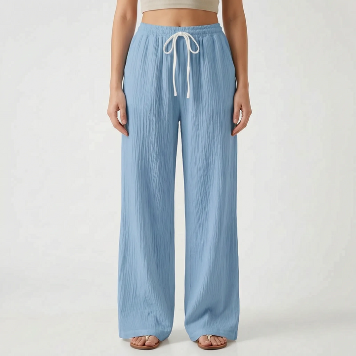 Casual Palazzo Pants - Meghan