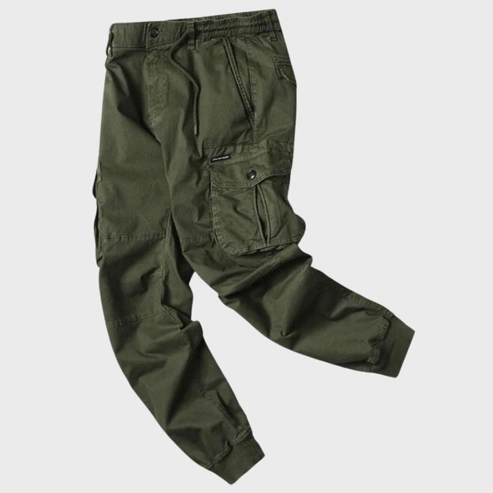 Casual Sports Trousers With Side Cargo Pockets - Lance