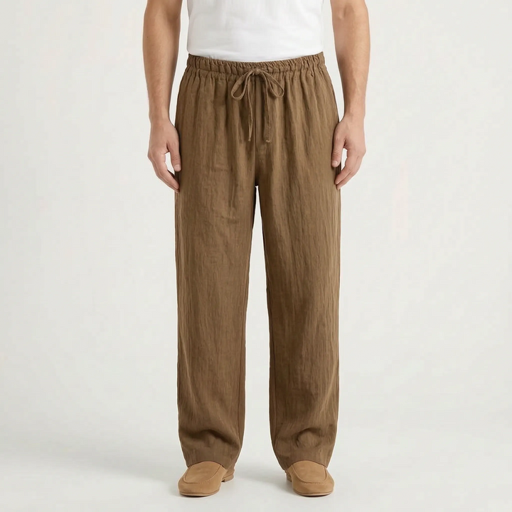 Casual Straight Pants -  Randy