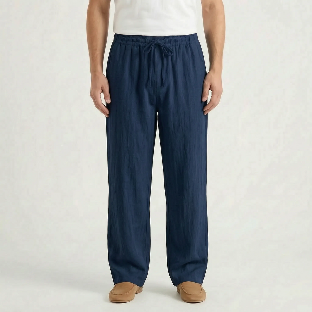 Casual Straight Pants -  Randy