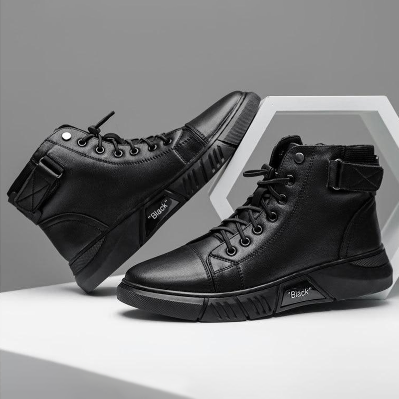 Stylish Leather Men's Shoes – Rafael