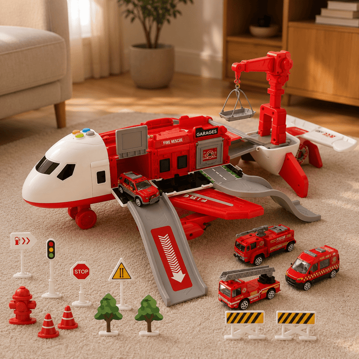 Childrens Toy Aeroplane Playset - AeroPlay