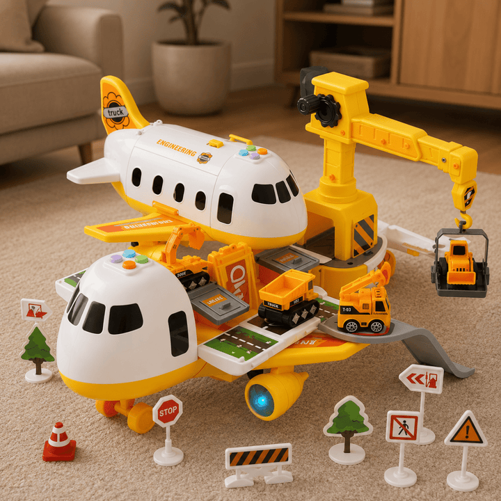 Childrens Toy Aeroplane Playset - AeroPlay