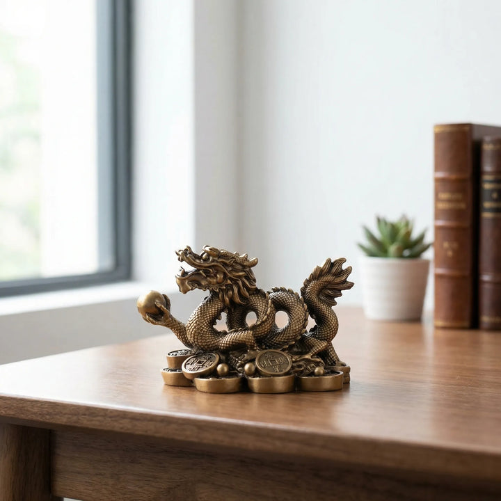 Chinese Draakfiguur In Traditionele Stijl - Fortundrax