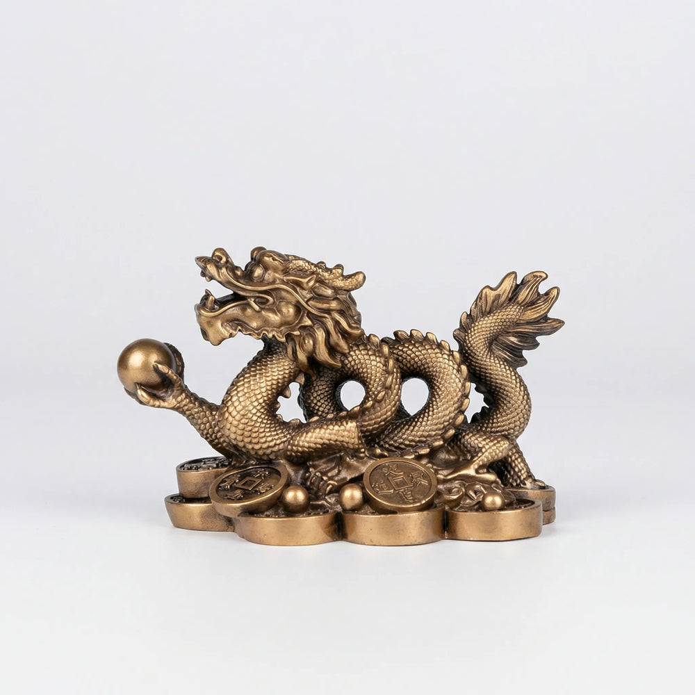 Chinese Draakfiguur In Traditionele Stijl - Fortundrax