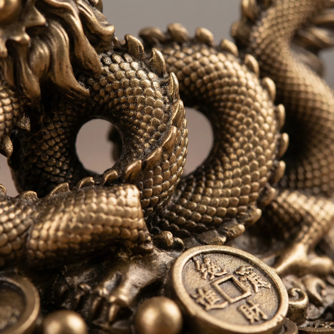 Chinese Draakfiguur In Traditionele Stijl - Fortundrax