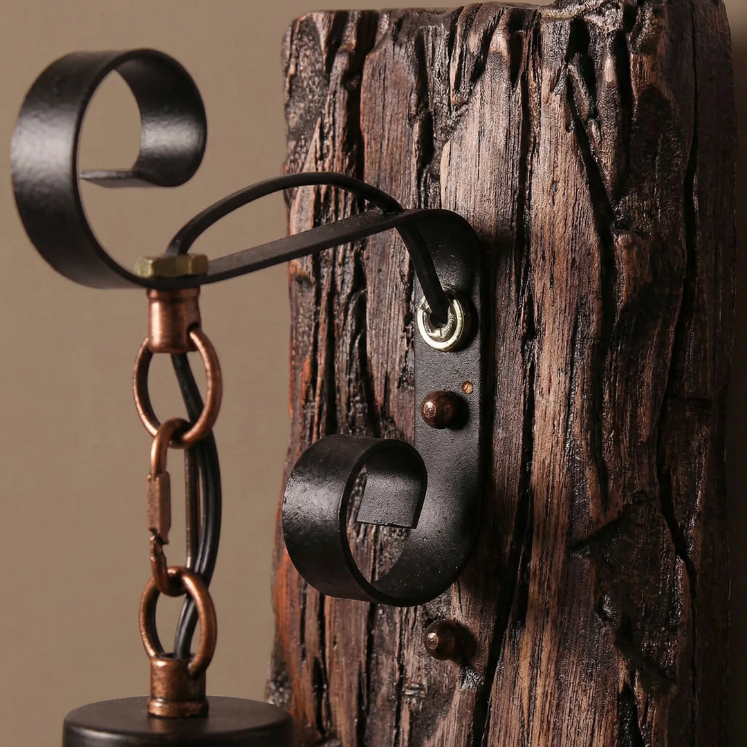 Cilindervormige Wandlamp Met Landelijke Uitstraling - Lantavo