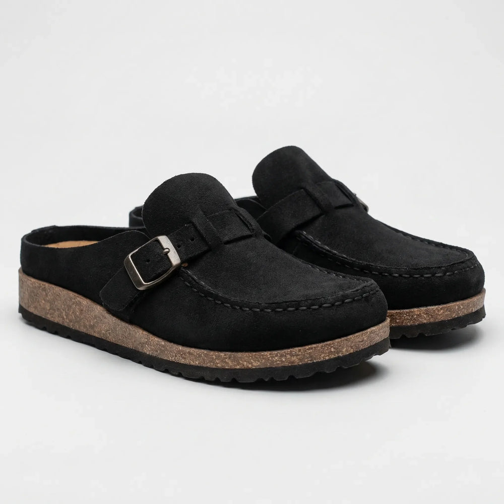 Classic Buckle-Detail Slip-On Loafer - Sheila