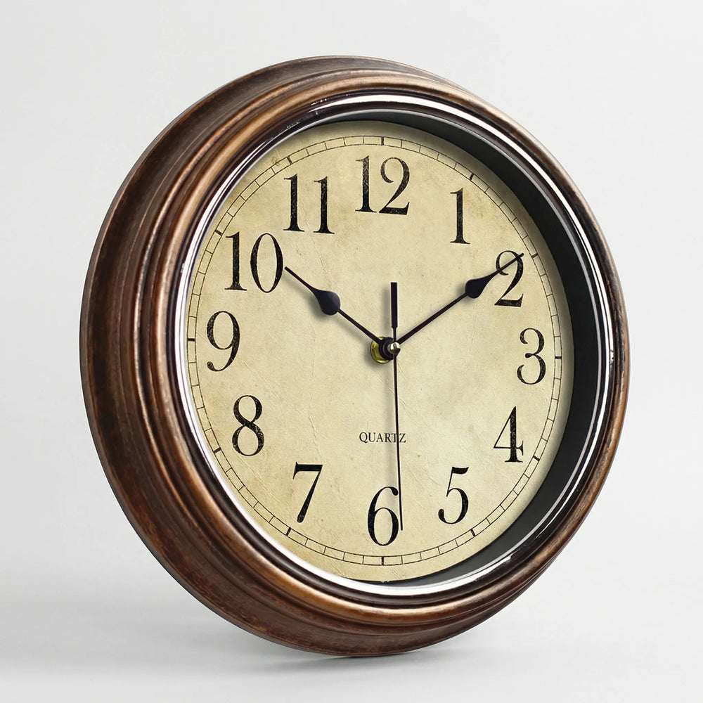 Classic Round Wall Clock - ChronoHaven