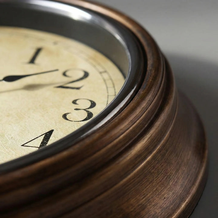 Classic Round Wall Clock - ChronoHaven