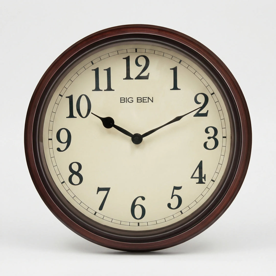 Classic Round Wall Clock - Chronowood