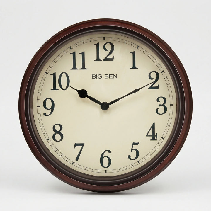 Classic Round Wall Clock - Chronowood