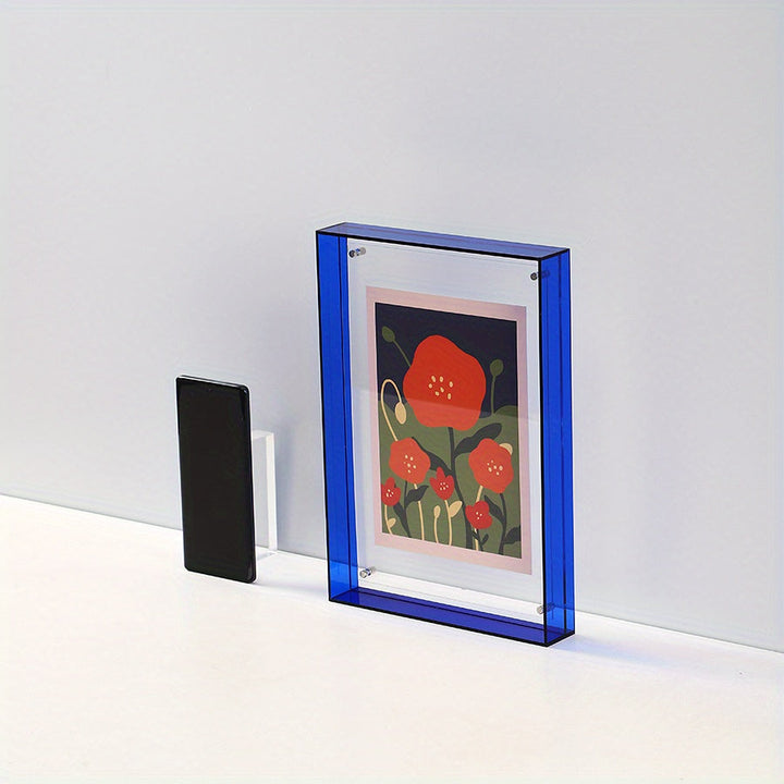 Clear Floating Photo Frame - Vistabox